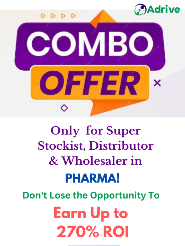 combo offer for pharma stockists, distributors and wholesalers