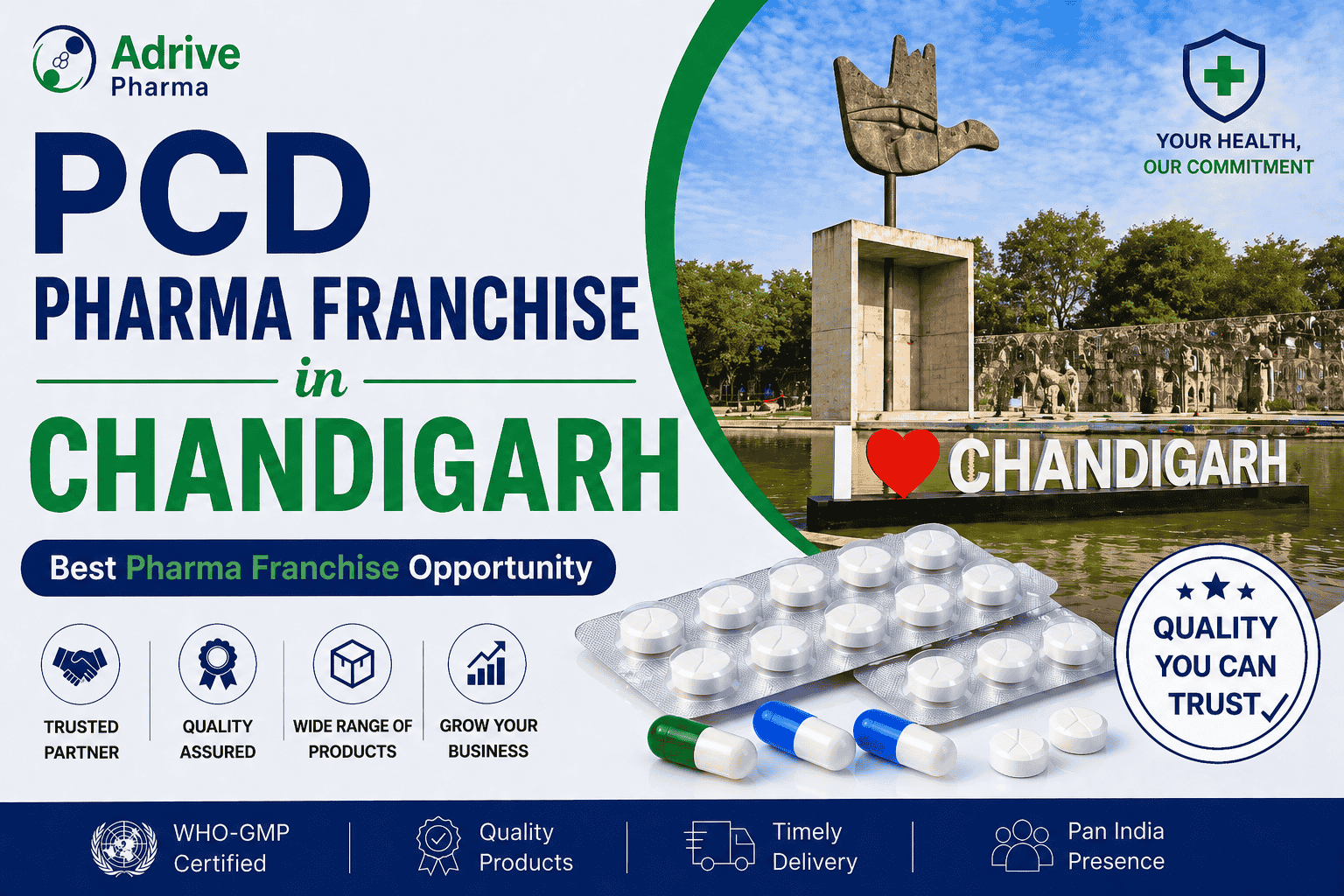 PCD Pharma Franchise in Chandigarh – Best Pharma Franchise Opportunity