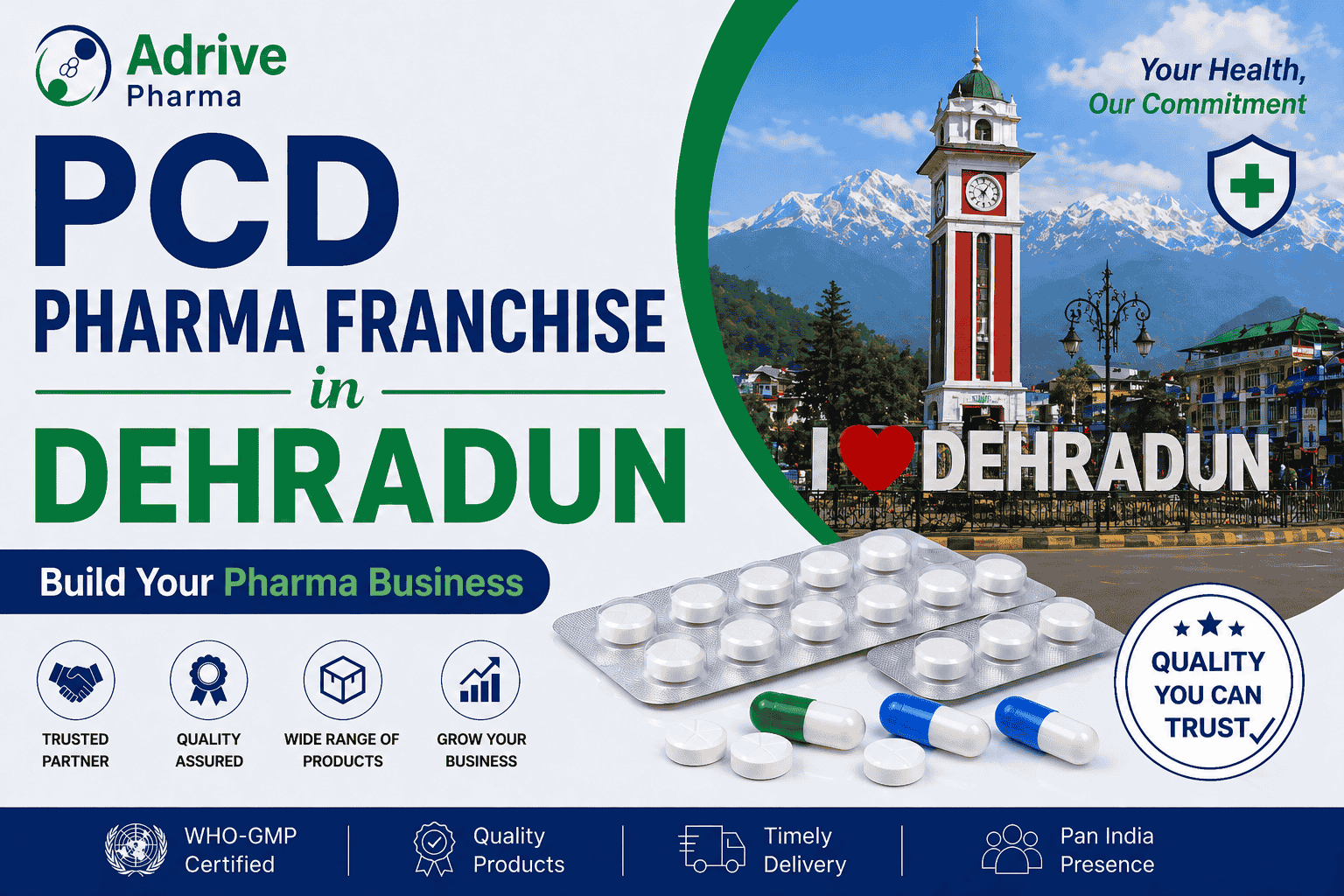 PCD Pharma Franchise in Dehradun – Build Your Pharma Business