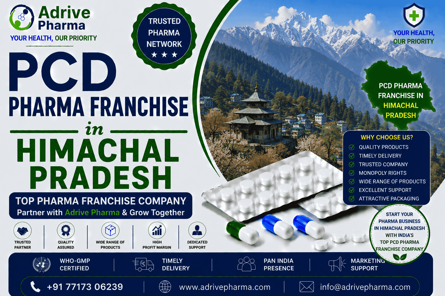 PCD Pharma Franchise in Himachal Pradesh – Top Pharma Franchise Company