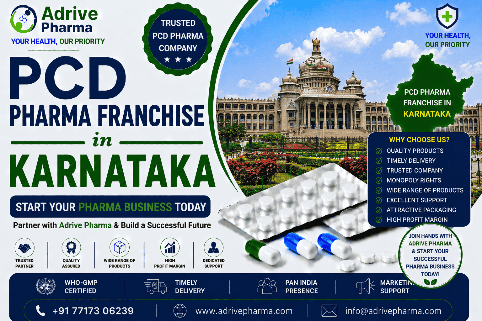 PCD Pharma Franchise in Karnataka – Start Pharma Business Today