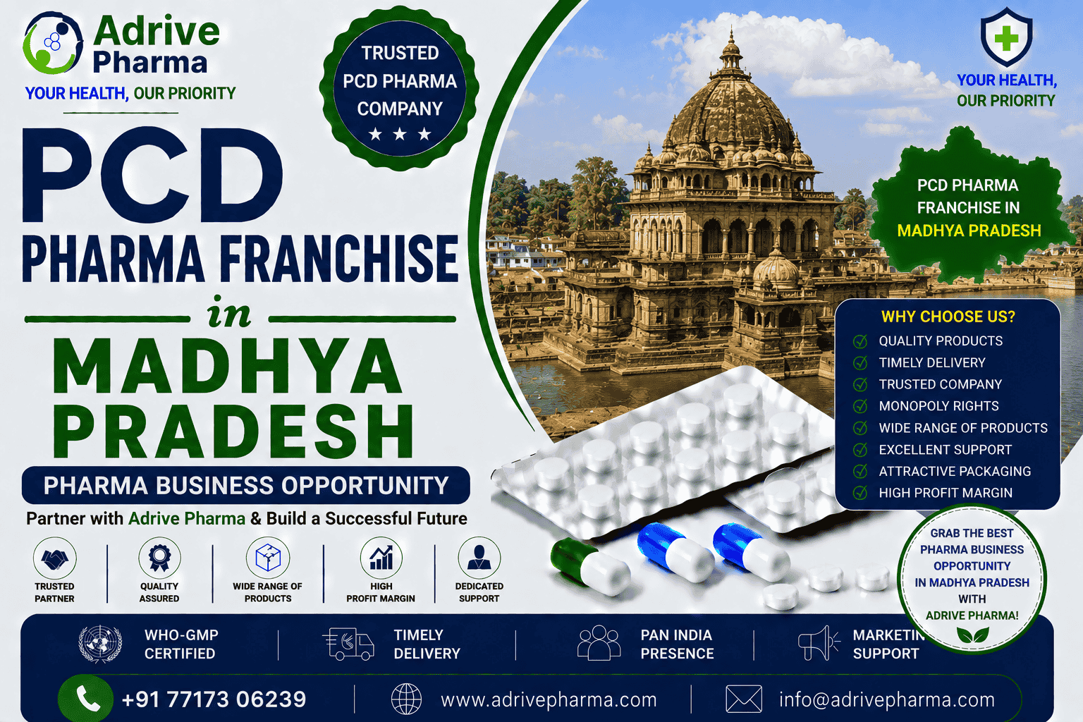 PCD Pharma Franchise in Madhya Pradesh – Pharma Business Opportunity