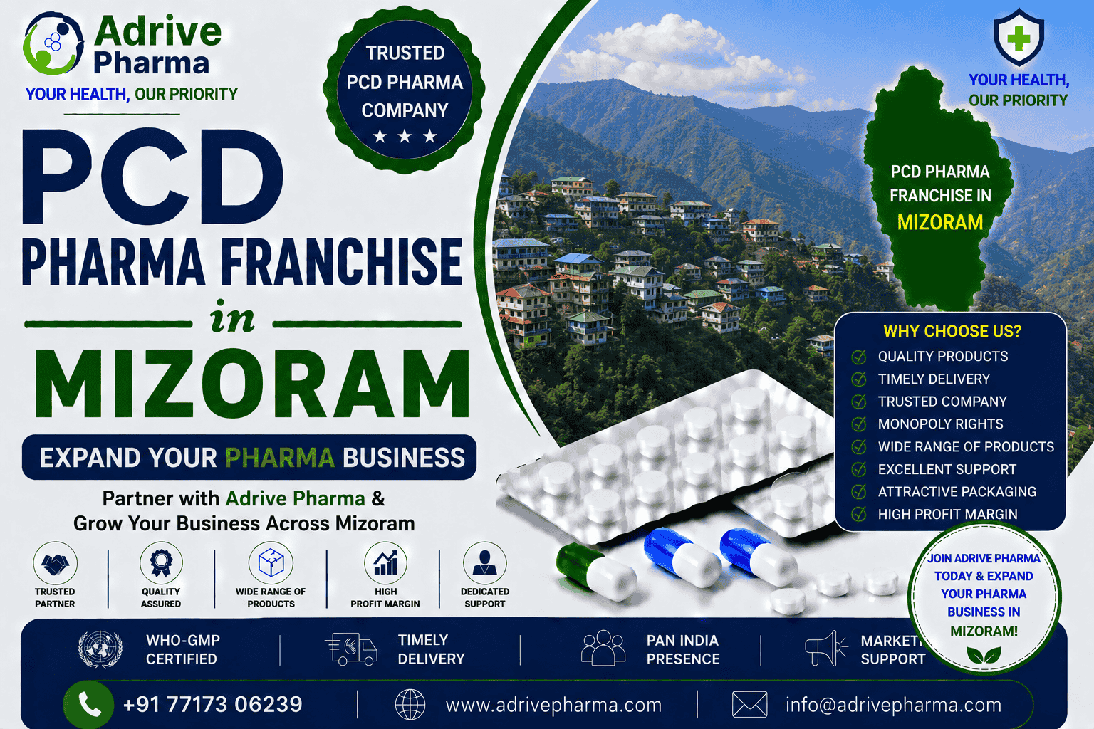 PCD Pharma Franchise in Mizoram – Expand Pharma Business