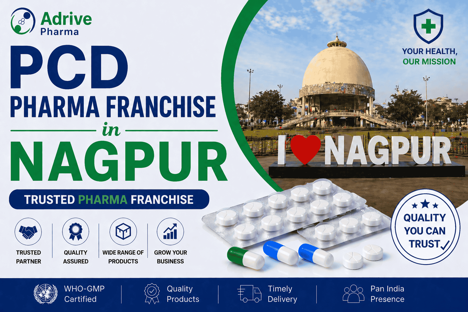 PCD Pharma Franchise in Nagpur – Trusted Pharma Franchise
